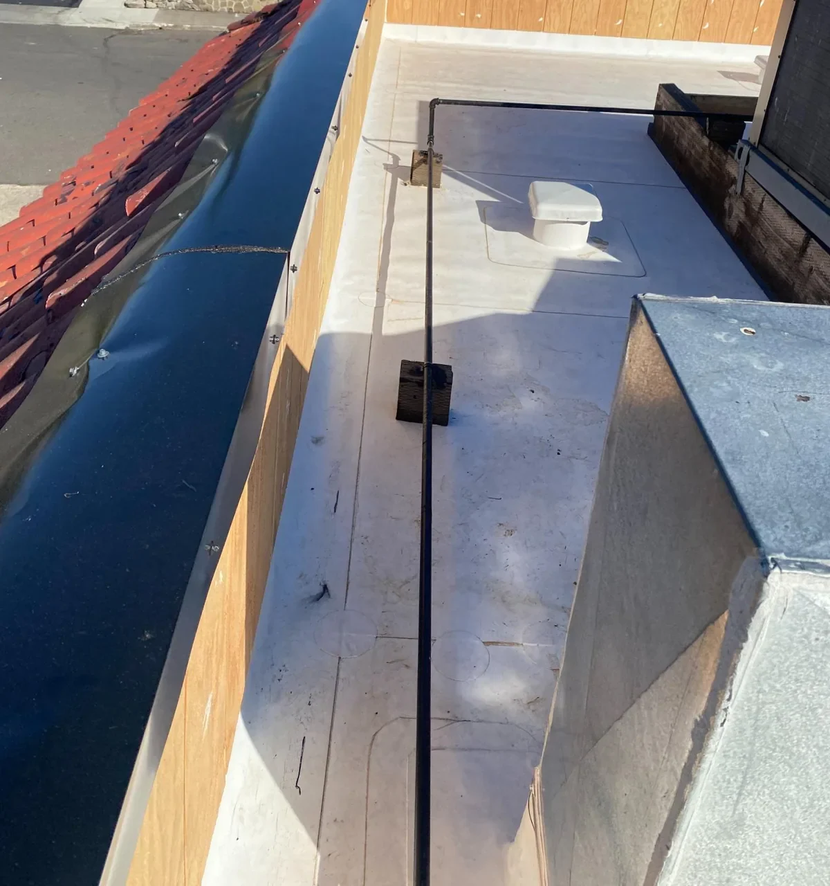 Commercial Roof Flashing Failure Repair in Idaho Falls, ID Commercial Roof Flashing Failure Repair in Idaho Falls, ID